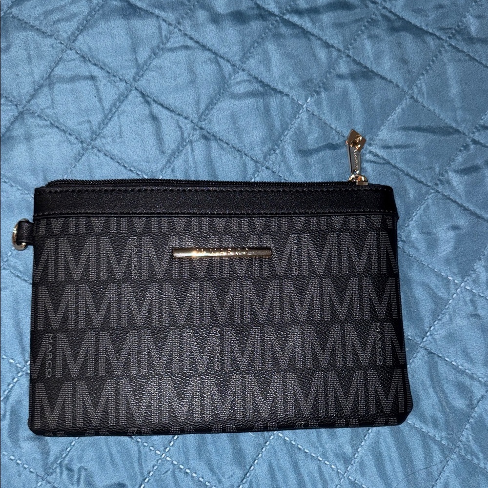 Black Clutch Wristlet